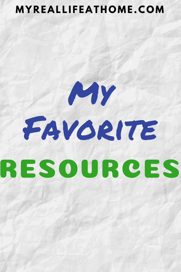I would love to share my favorite resources. This is a list of resources that I use all the time. #resources #favoriteproducts