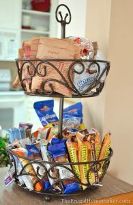tiered tray